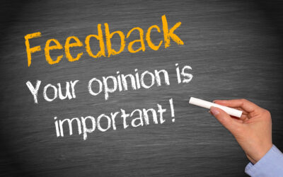 HOW ARE WE DOING?  WE WANT TO HEAR FROM YOU!